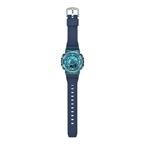 정식수입 지샥 미니 우레탄 시계 아날로그 블루 GM-S110LB-2ADR