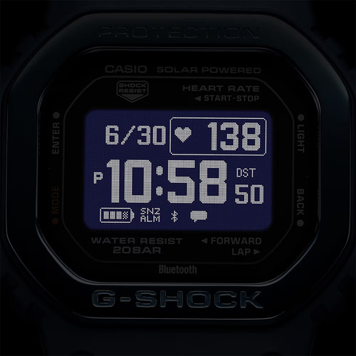 정식수입 지샥 스마트 시계 지스쿼드 블루투스 DW-H5600MB-2DR