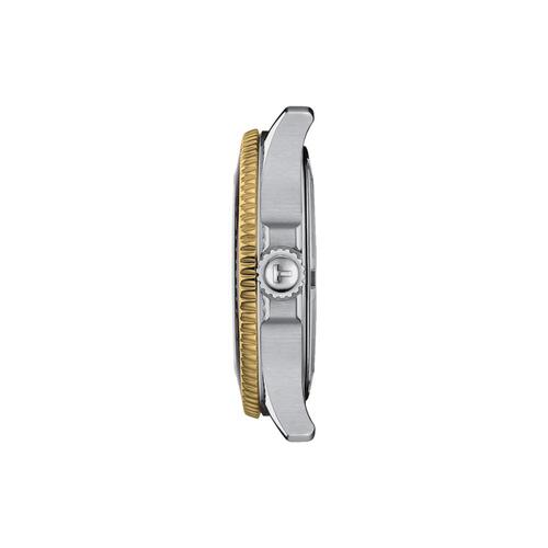 티쏘 시계 씨스타1000 (36mm) 골드 콤비 t1202102205100 백화점AS보증서