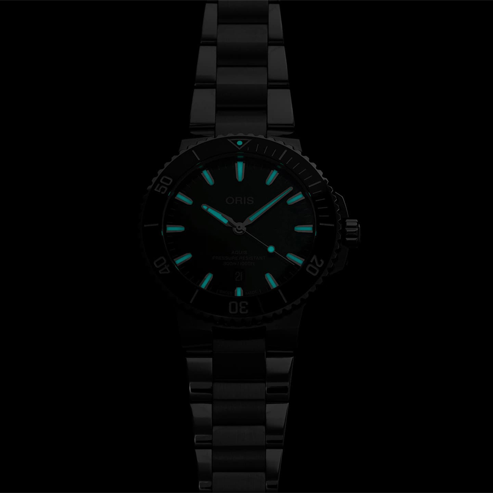 [24년신형]오리스 시계 애커스 리디자인 43.5mm 블랙 미림시계 백화점AS